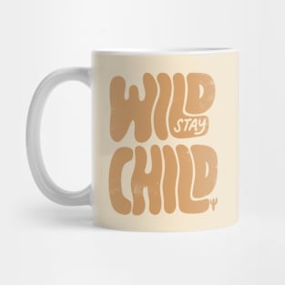 Stay Wild Child Vintage Desert Mug